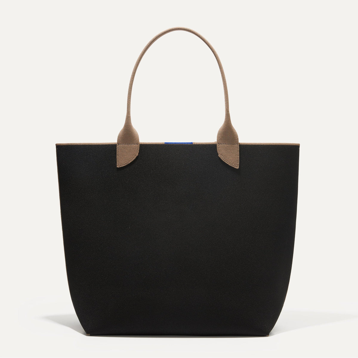 PDP |The Lightweight Tote in Black Portobello shown from the front.