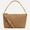 PDP |The Daily Crossbody Bag in Hazelnut shown from the front.