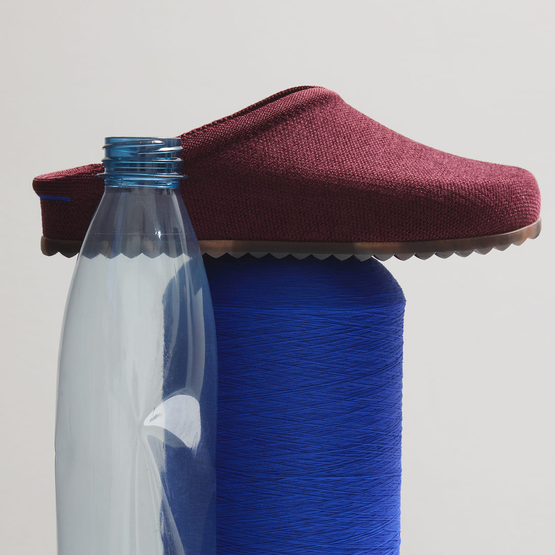 The Revelvet Casual Clog in Revelvet Syrah.