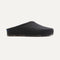 side | The Casual Clog in Soft Black shown from the side.
