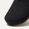 The toe and vamp of The Casual Clog, in diagonal view.