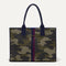 PDP |The Classic Tote in Spruce Camo, shown from the front.