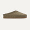 side | The Casual Clog in Toffee Raffia-Knit shown from the side.