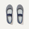 The Kids Mary Jane in Sailor Stripe shown from the top.
