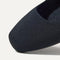Top view of the square toe and rounded vamp of The Max Square Mary Jane in Black.