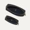 The Vanity Set in Night Song shown from the top with zipper closure open. 