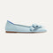side | The Bow Point II in Powder Blue shown from the side. 