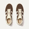 The Men's Court Sneaker in Dugout shown from the top. 