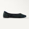 side | The Point III in ReVelvet Evergreen Python shown from the side. 