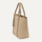 The Lightweight Tote in Caramel Twist shown in diagonal view. 