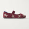 side | The Kids Mary Jane in ReVelvet™ Metallic Twinkleberry shown from the side.