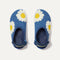 The Kids Clog in Indigo Daisy shown from the top. 