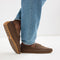 hover | Model wearing The Men's Driver in Dark Roast. 