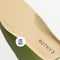 Close up of the Arch Effect Insole on The Men's Driver in Nautical Navy. 