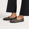 hover | Model wearing The Cruiser Loafer in ReVelvet Jet Herringbone.