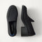 PDP | The Block Heel Loafer in Black shown from the top.
