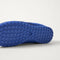 Close up of the durable rubber outsoles of The Ivy Sneaker in ReVelvet Cobalt.