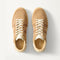 The Men's Court Sneaker in ReVelvet™ Pecan shown from the top.