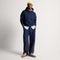 model | Alternate view of a model wearing The Men's Court Sneaker in ReVelvet™ Sparrow.