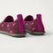 The Mini Loafer in ReVelvet™ Heartbeat shown from the back view with the heel detail.