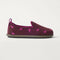 The Mini Loafer in ReVelvet™ Heartbeat shown from a side view showing the outsole.